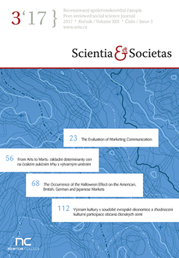 					View Vol. 13 No. 3 (2017): Scientia et Societas - 3 * XIII * 2017
				